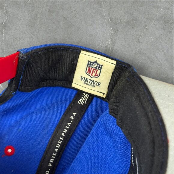 Mitchell & Ness Buffalo Bills Side Patch NFL Football Embroidered Snap Back Hat - Picture 6 of 7